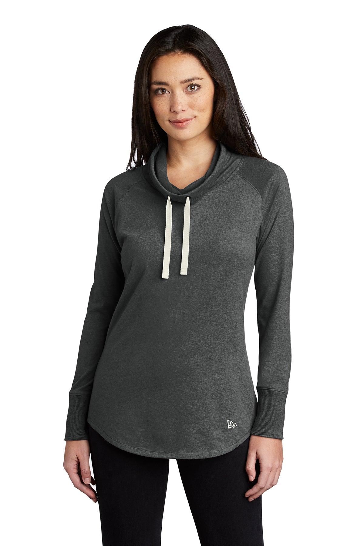 New Era® - Ladies Sueded Cotton Blend Cowl Tee - LNEA123
