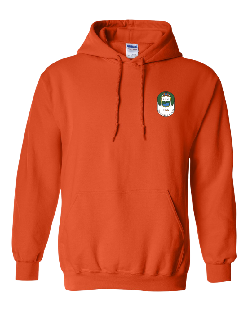 Columbus Rugby - Gildan® - Heavy Blend™ Hooded Sweatshirt - 18500 - Crest