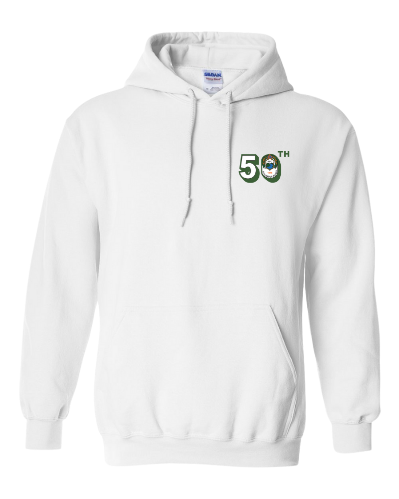 Columbus Rugby - Gildan® - Heavy Blend™ Hooded Sweatshirt - 18500 - 50th
