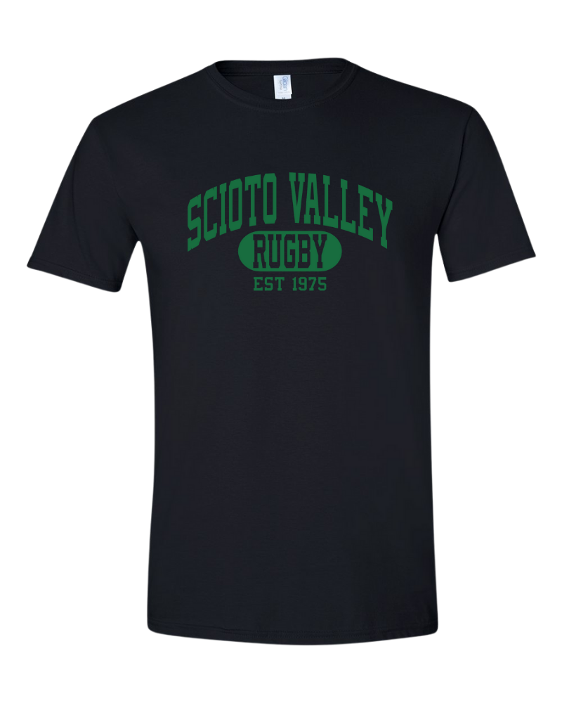 Columbus Rugby - Gildan® - Softstyle® T-Shirt - 64000 - Scioto Valley 1975