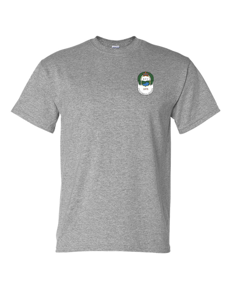 Columbus Rugby - Gildan® DryBlend® 50 Cotton/50 Poly T-Shirt - 8000 - Crest