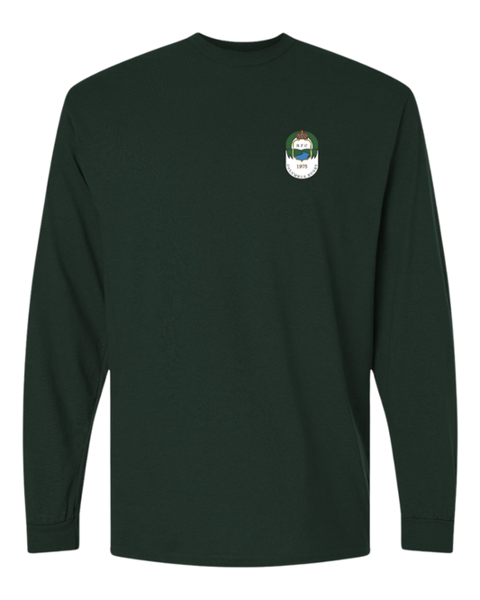 Columbus Rugby - Gildan® DryBlend® 50 Cotton/50 Poly Long Sleeve T-Shirt - 8400 - Crest