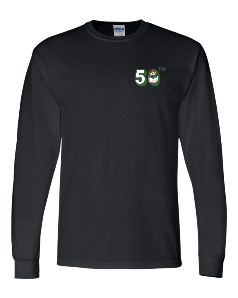 Columbus Rugby - Gildan® DryBlend® 50 Cotton/50 Poly Long Sleeve T-Shirt - 8400 - 50th