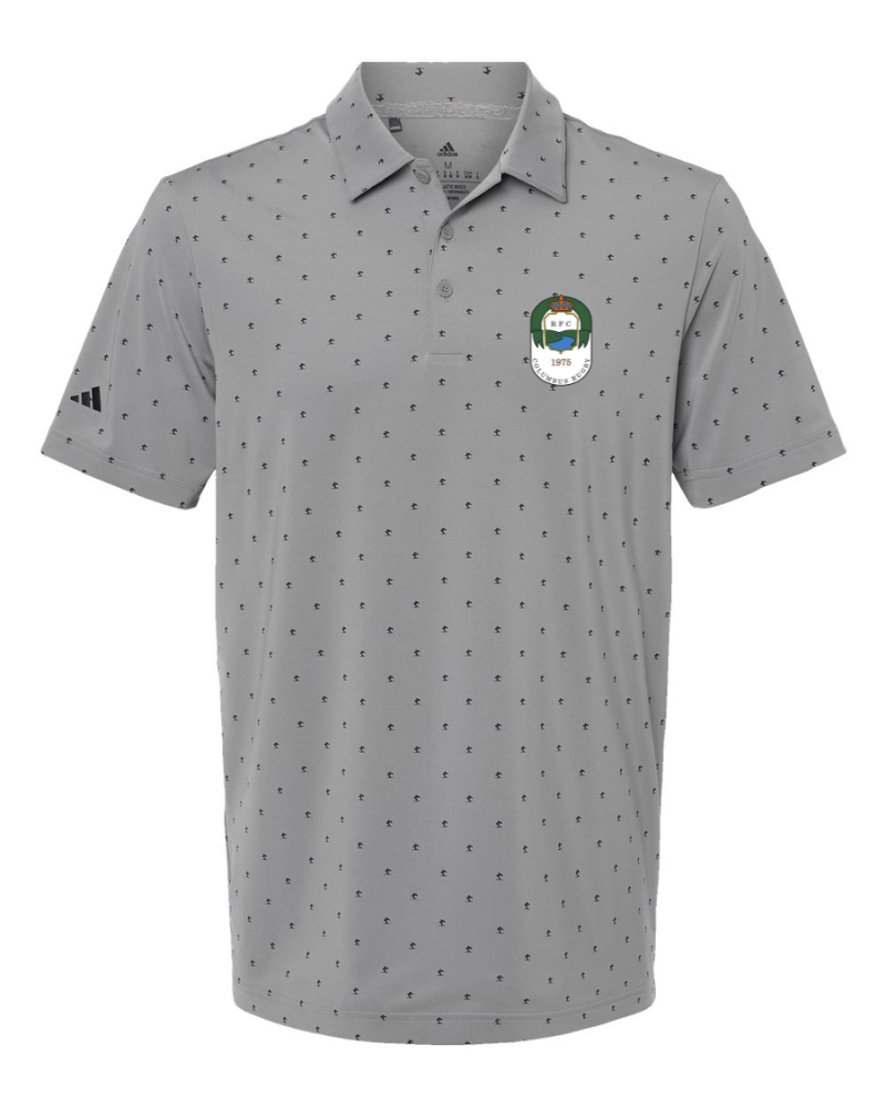 Columbus Rugby - Adidas - Men's Ultimate365 Pine Tree Polo - A574 - Crest