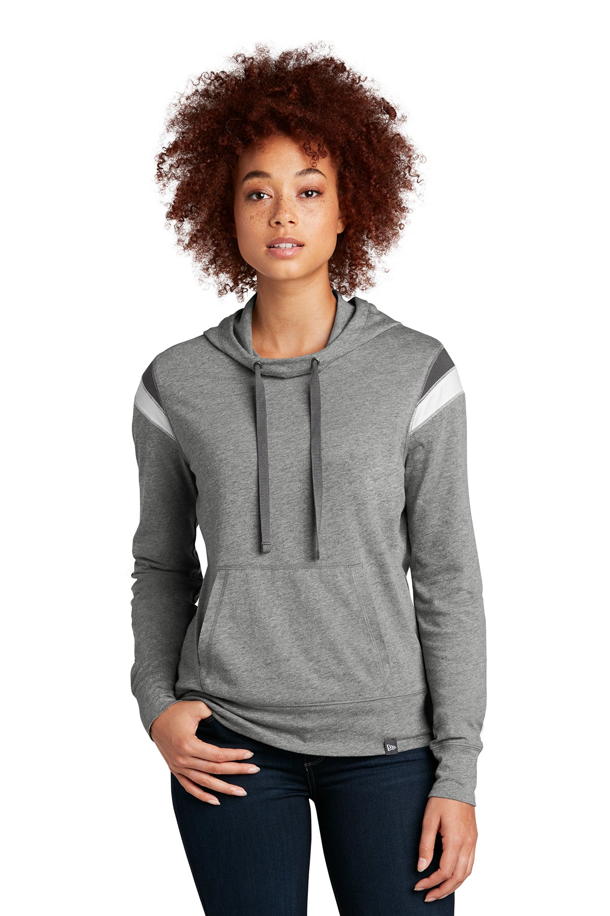 New Era® - Ladies Heritage Blend Varsity Hoodie - LNEA108