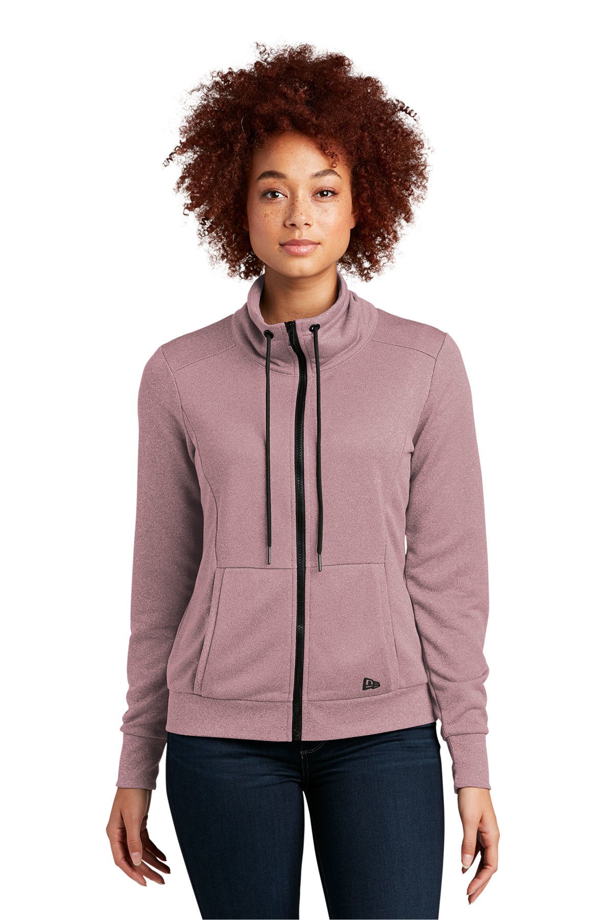 New Era® - Ladies Performance Terry Full-Zip Cowl - LNEA530