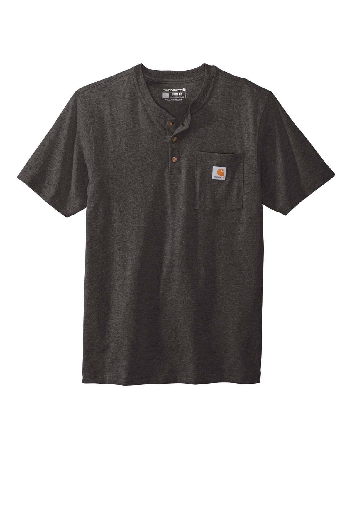 Carhartt® - Short Sleeve Henley T-Shirt - CTK84