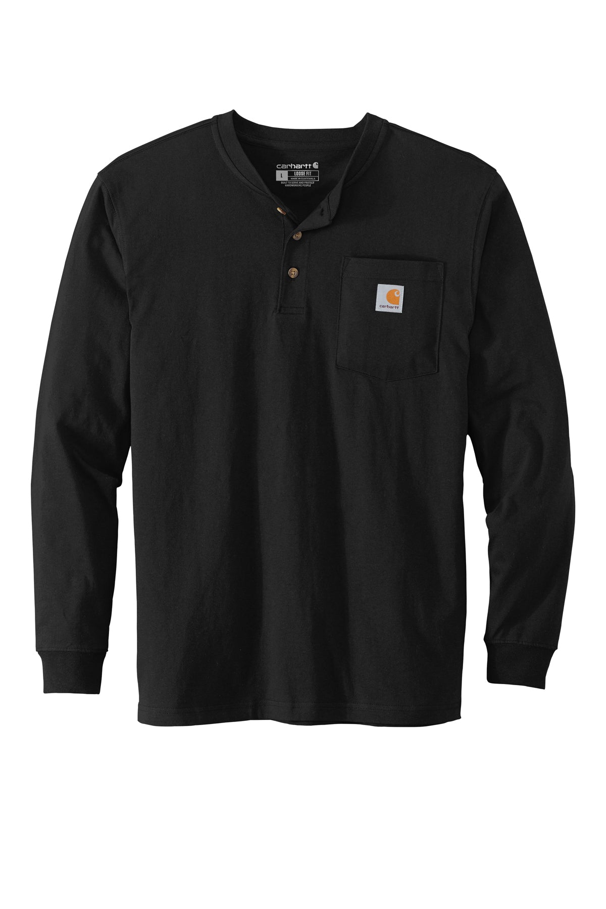 Carhartt® - Long Sleeve Henley T-Shirt - CTK128