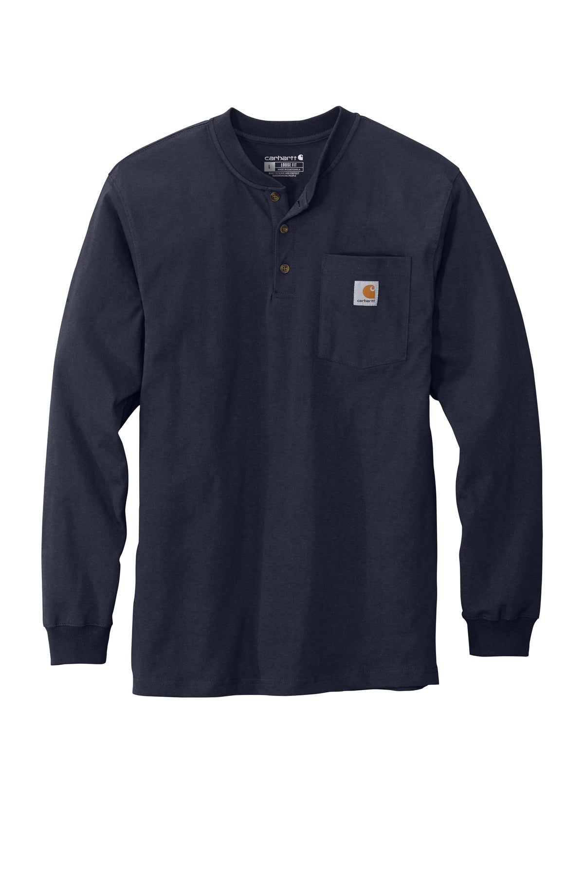 Carhartt® - Long Sleeve Henley T-Shirt - CTK128