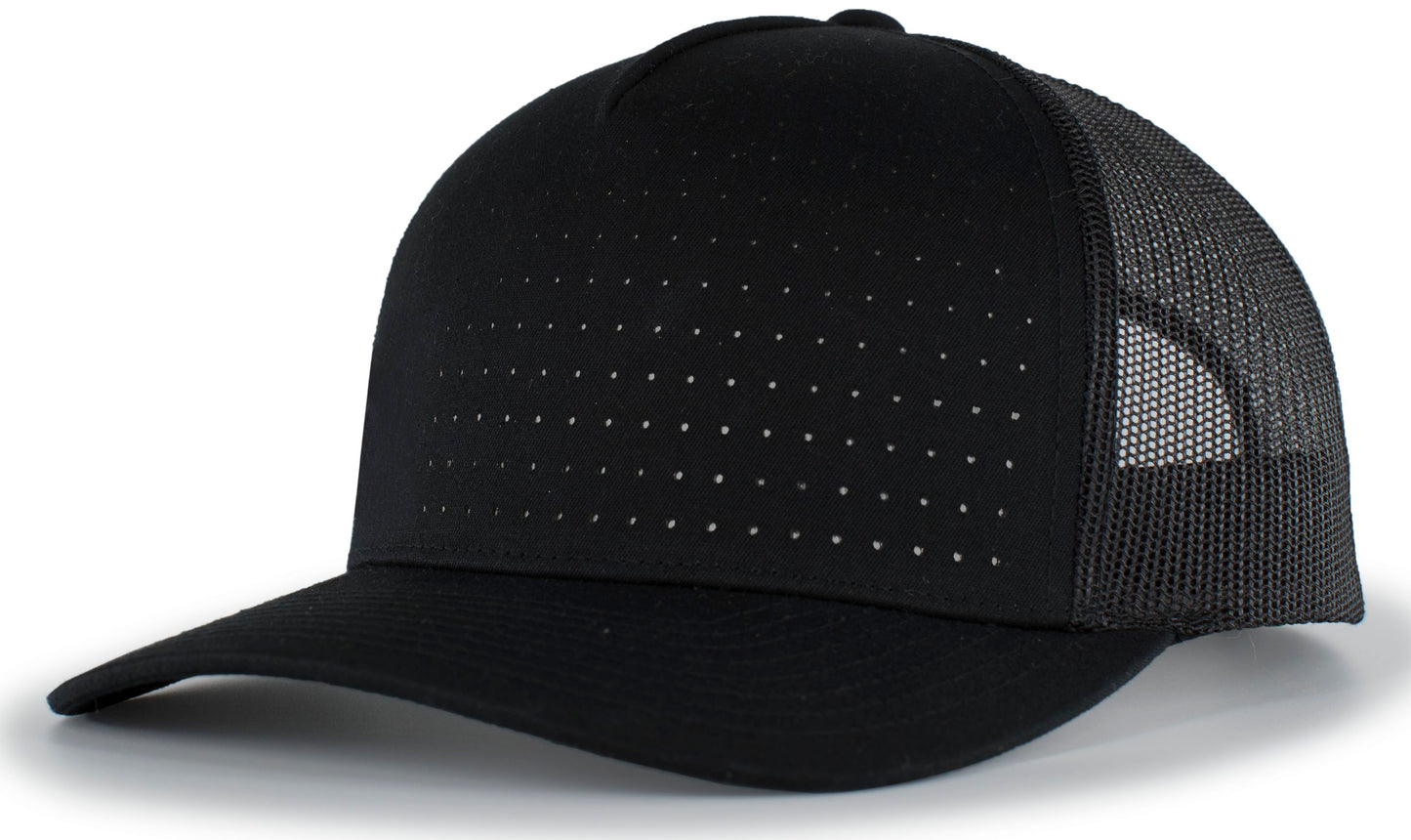 PACIFIC HEADWEAR - PERFORATED 5-PANEL TRUCKER SNAPBACK CAP