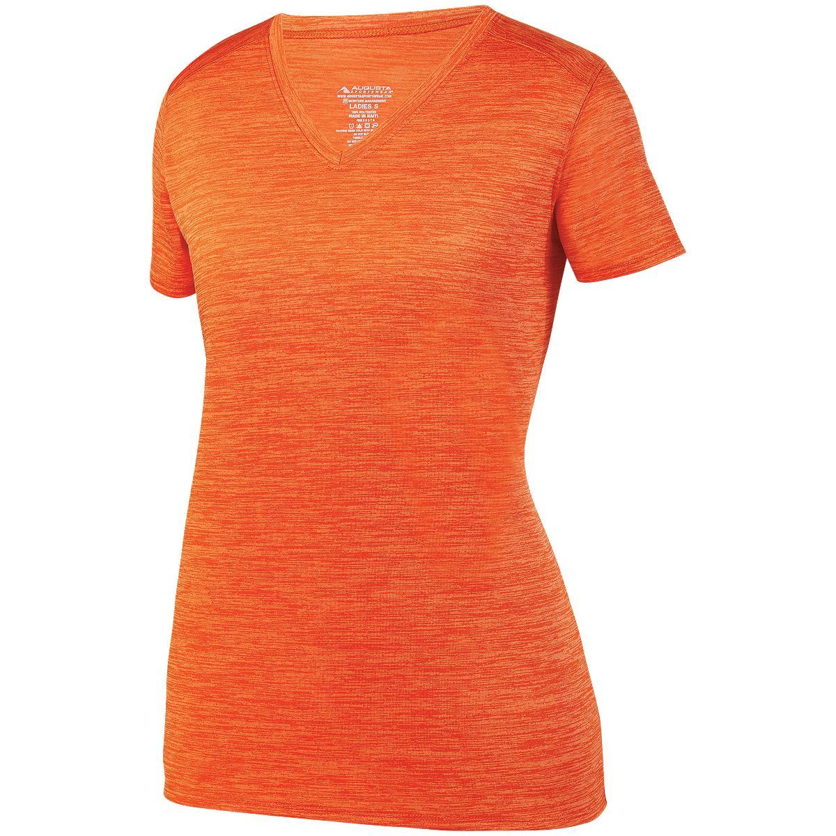 AUGUSTA SPORTSWEAR - LADIES SHADOW TONAL HEATHER TRAINING TEE