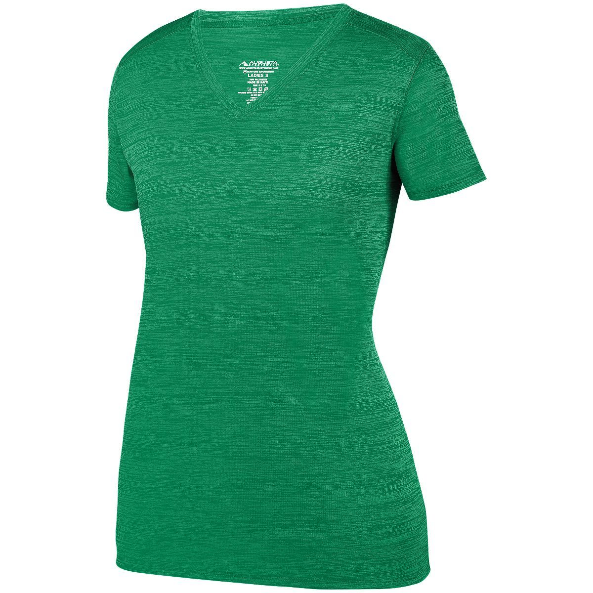 AUGUSTA SPORTSWEAR - LADIES SHADOW TONAL HEATHER TRAINING TEE