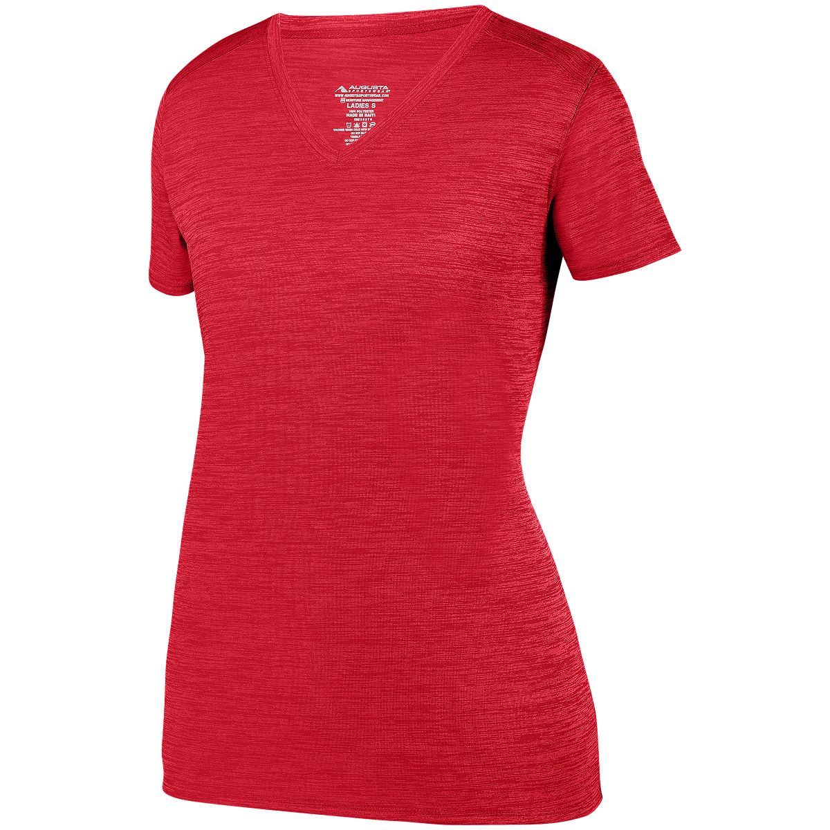 AUGUSTA SPORTSWEAR - LADIES SHADOW TONAL HEATHER TRAINING TEE
