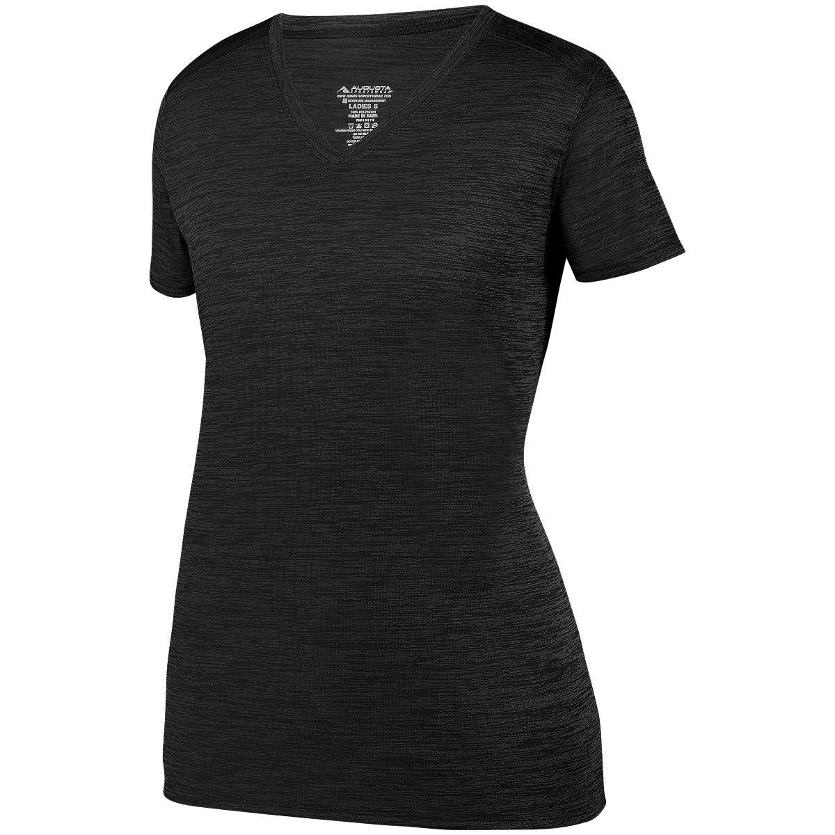 AUGUSTA SPORTSWEAR - LADIES SHADOW TONAL HEATHER TRAINING TEE