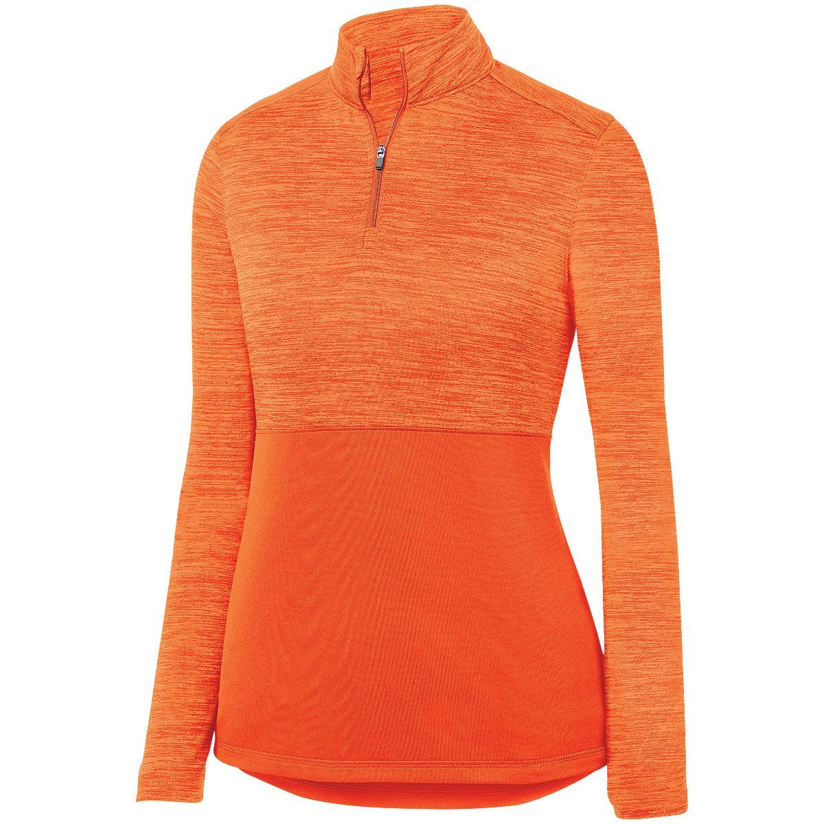 AUGUSTA SPORTSWEAR - LADIES SHADOW TONAL HEATHER 1/4 ZIP PULLOVER