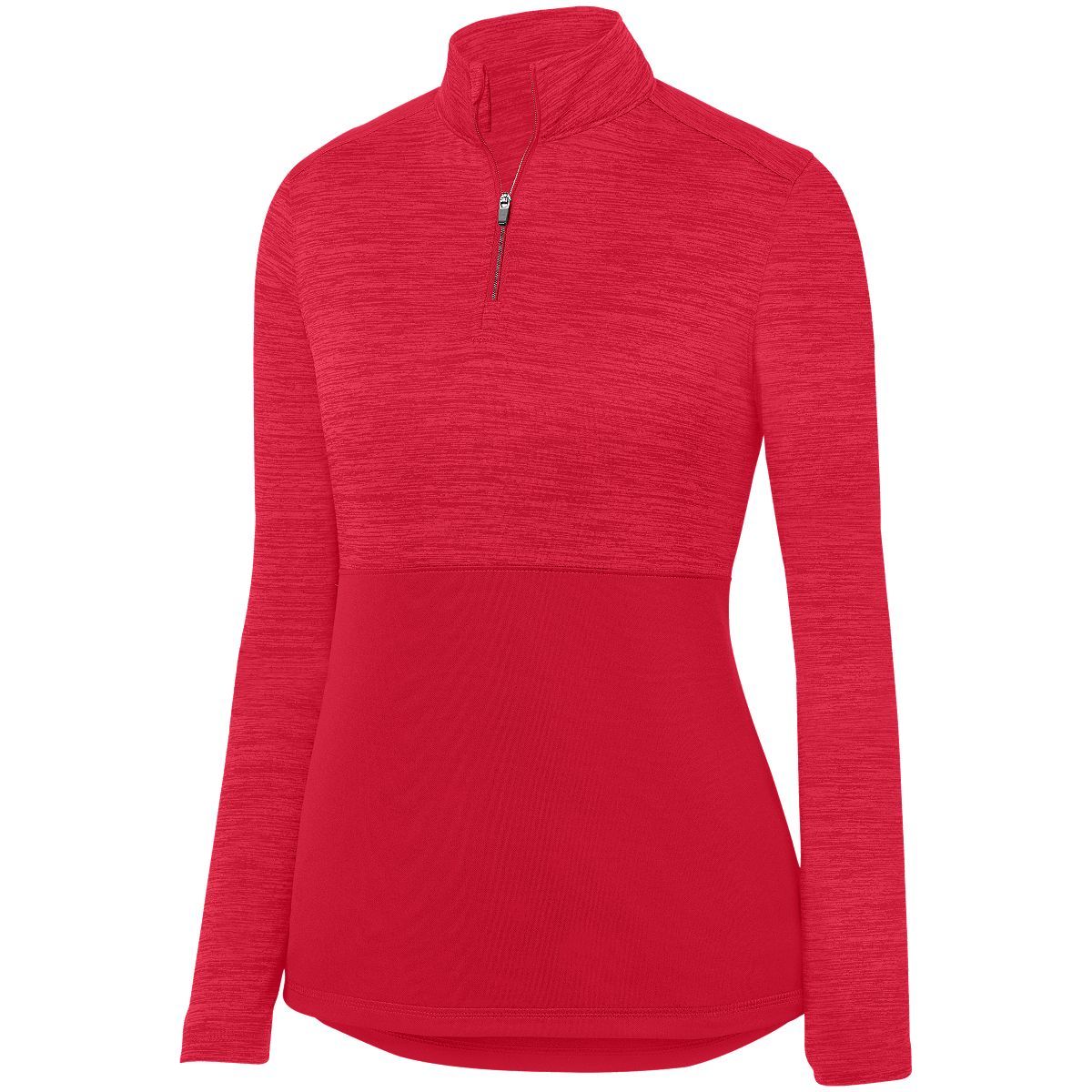 AUGUSTA SPORTSWEAR - LADIES SHADOW TONAL HEATHER 1/4 ZIP PULLOVER