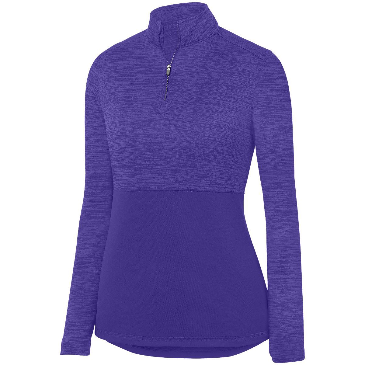 AUGUSTA SPORTSWEAR - LADIES SHADOW TONAL HEATHER 1/4 ZIP PULLOVER