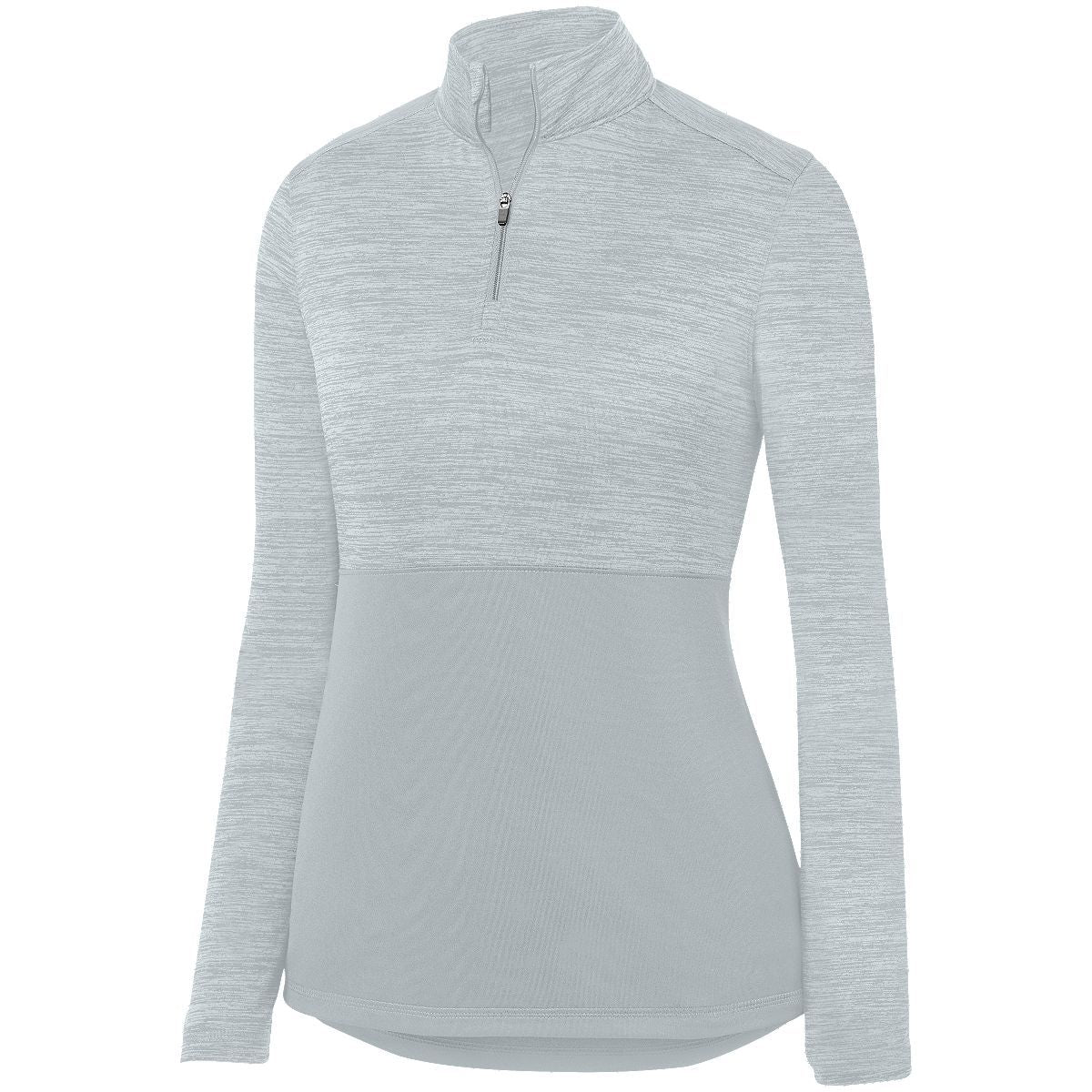 AUGUSTA SPORTSWEAR - LADIES SHADOW TONAL HEATHER 1/4 ZIP PULLOVER