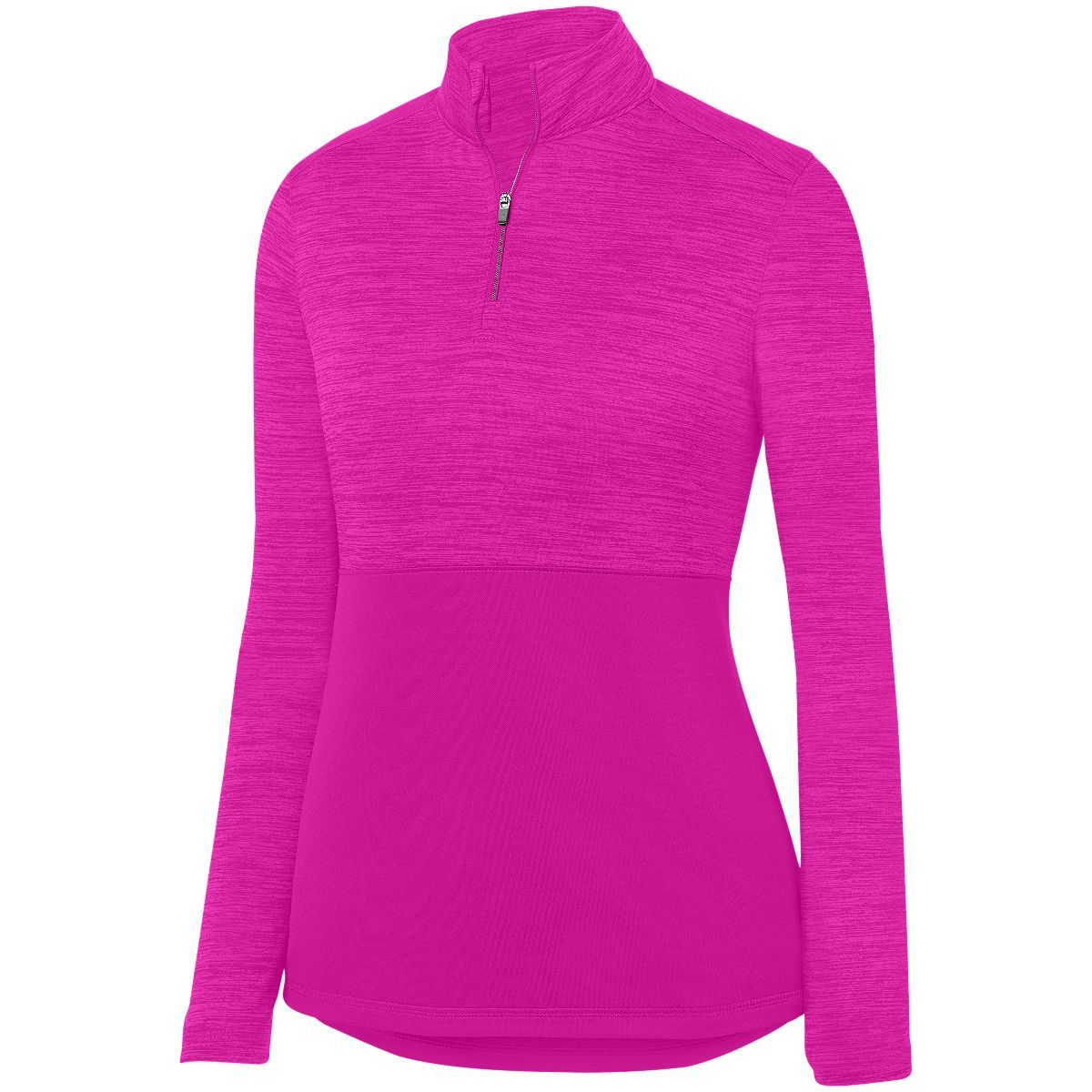 AUGUSTA SPORTSWEAR - LADIES SHADOW TONAL HEATHER 1/4 ZIP PULLOVER