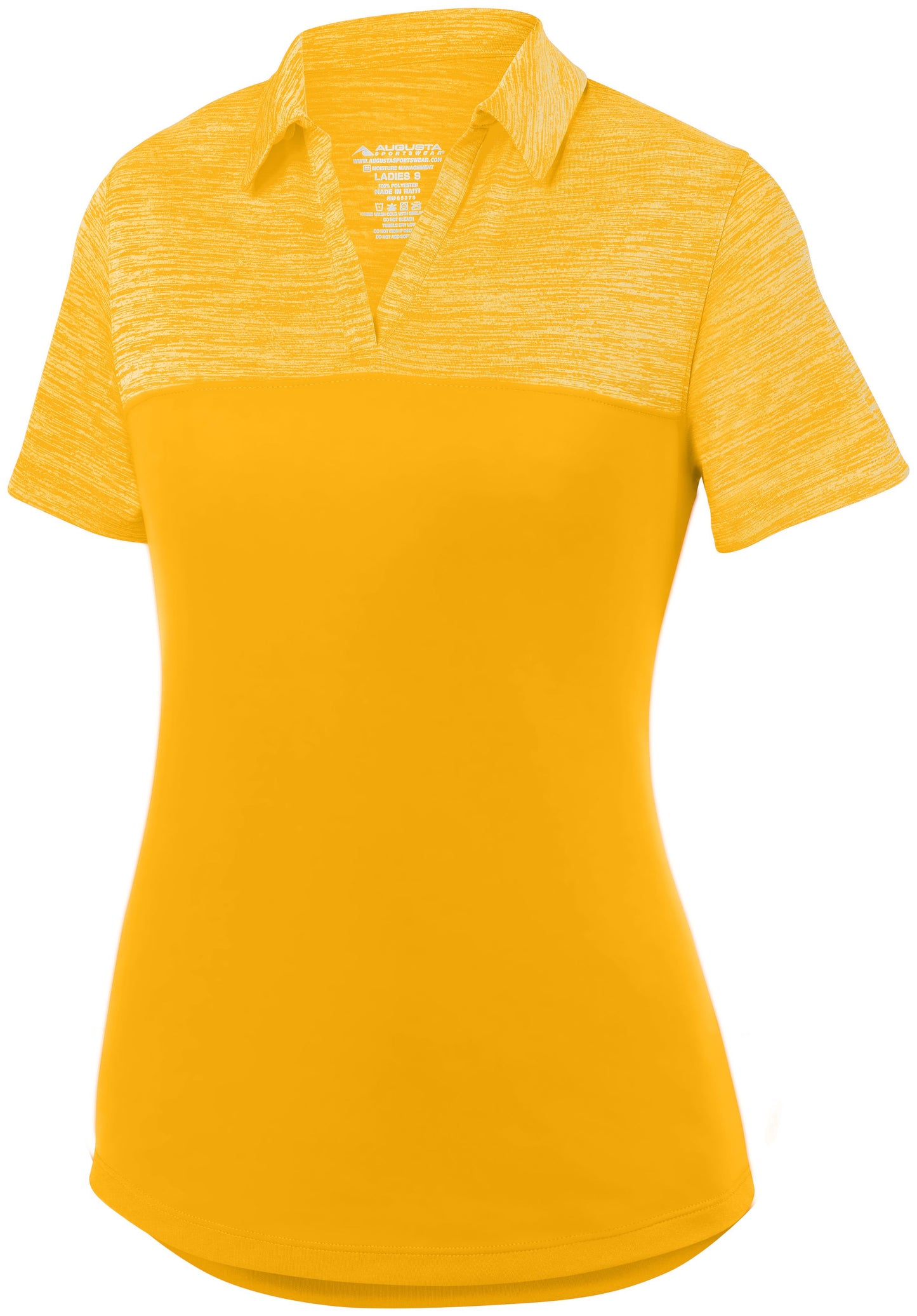 AUGUSTA SPORTSWEAR - LADIES SHADOW TONAL HEATHER POLO