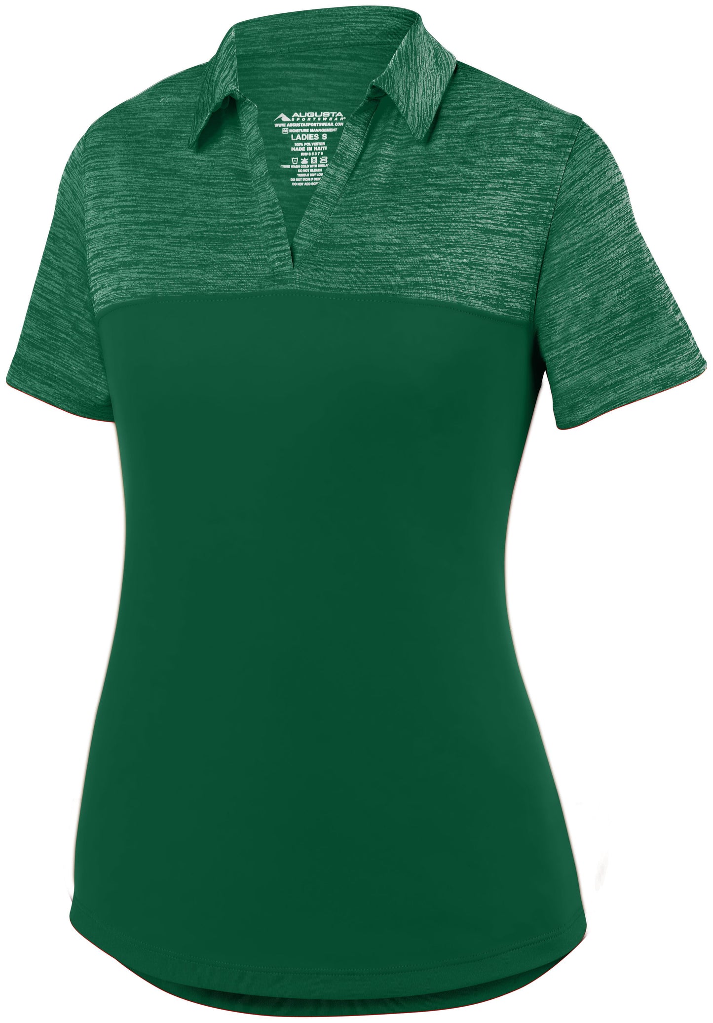 AUGUSTA SPORTSWEAR - LADIES SHADOW TONAL HEATHER POLO
