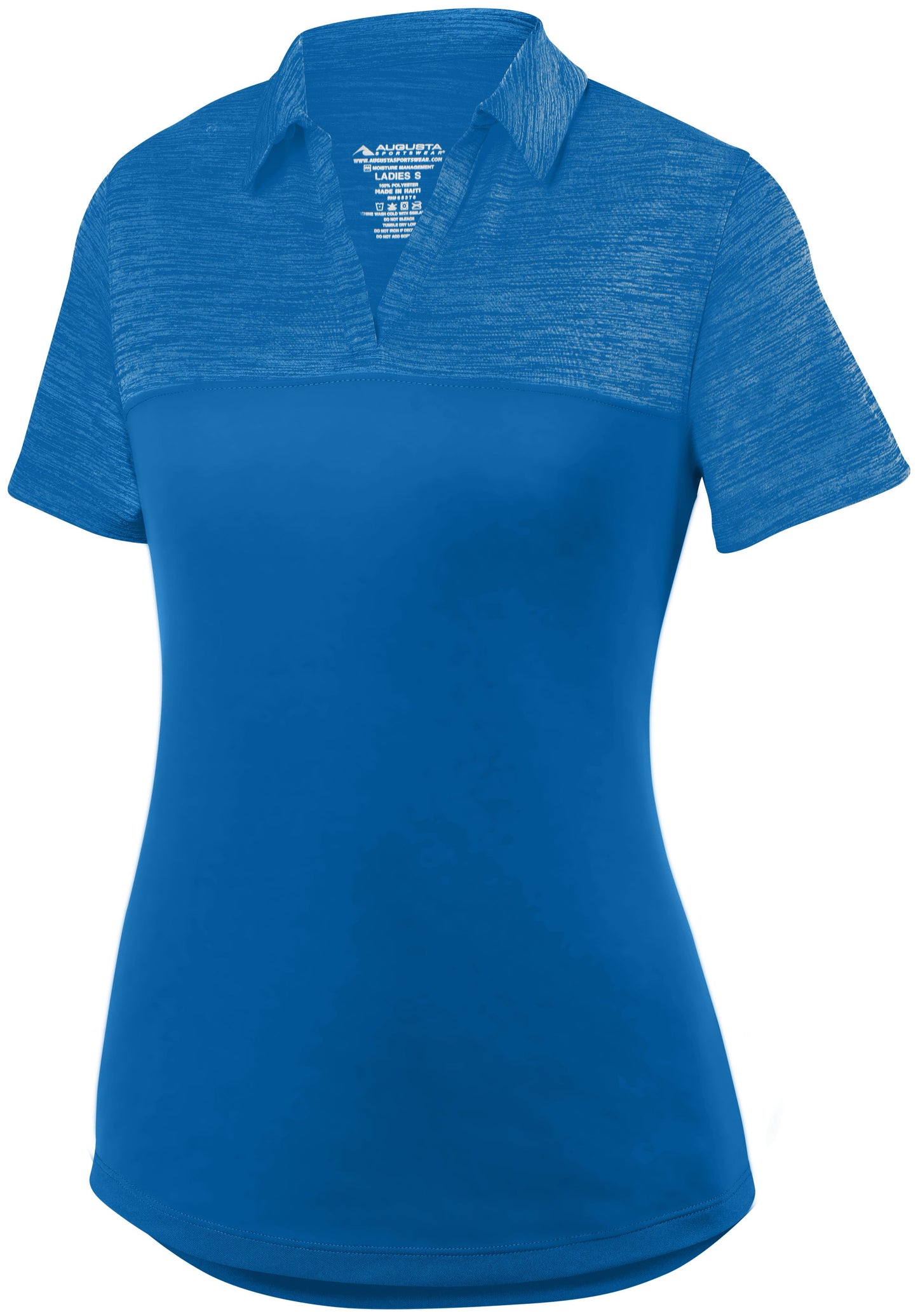 AUGUSTA SPORTSWEAR - LADIES SHADOW TONAL HEATHER POLO