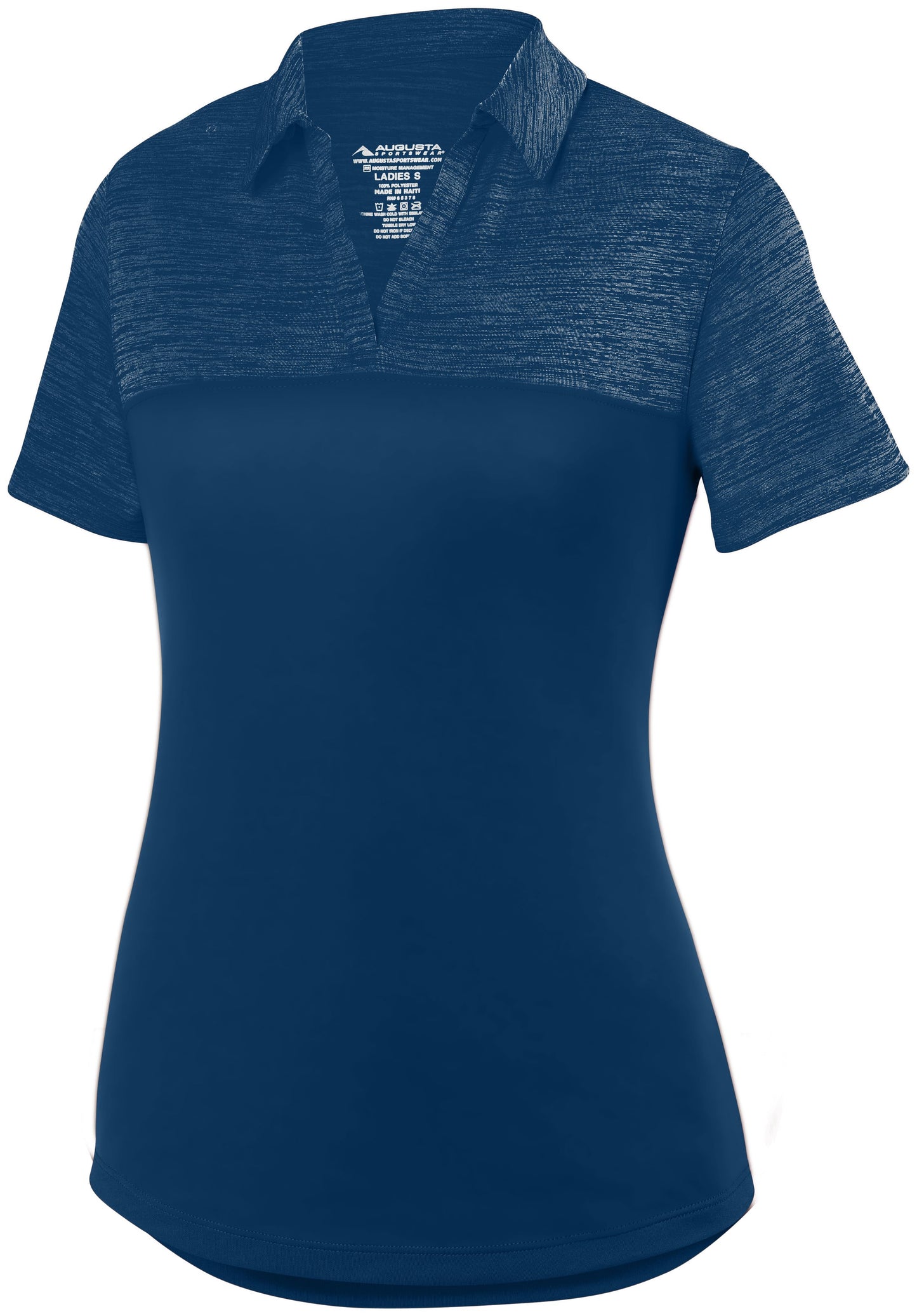 AUGUSTA SPORTSWEAR - LADIES SHADOW TONAL HEATHER POLO