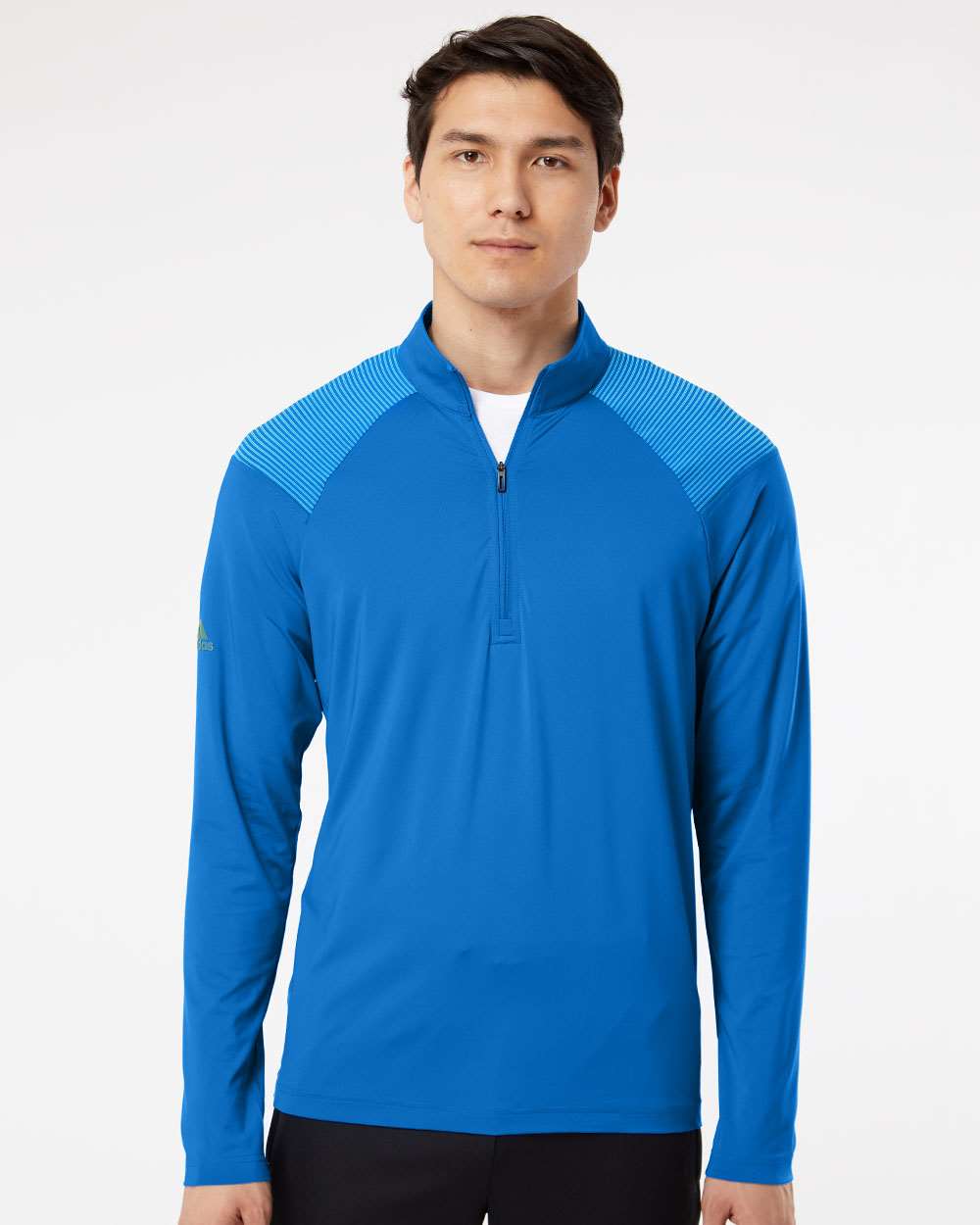 Adidas - Shoulder Stripe Quarter-Zip Pullover - A520