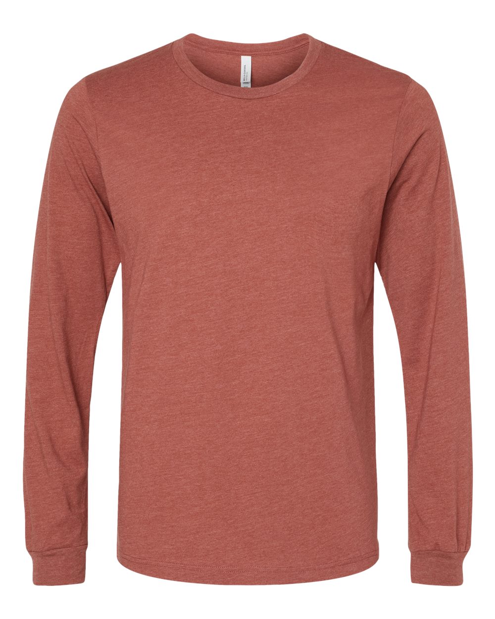 BELLA + CANVAS - Unisex Heather CVC Long Sleeve Tee - 3501CVC