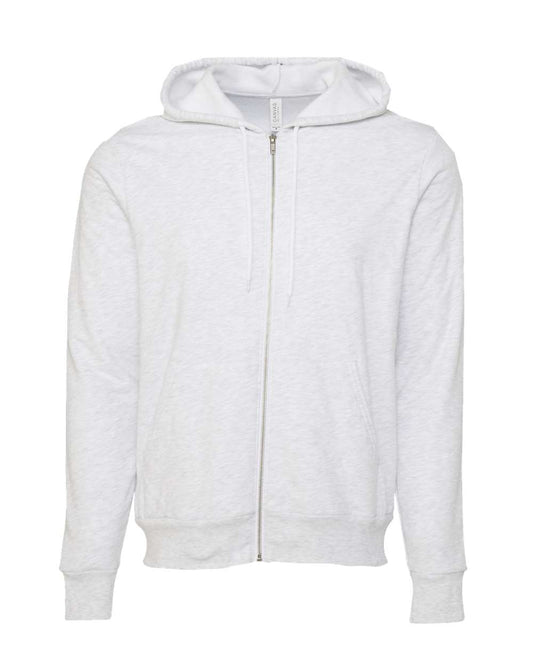 BELLA + CANVAS - Unisex Sponge Fleece Full-Zip Hoodie - 3739