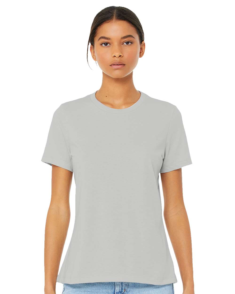 BELLA + CANVAS - Women’s Relaxed Fit Heather CVC Tee - 6400CVC