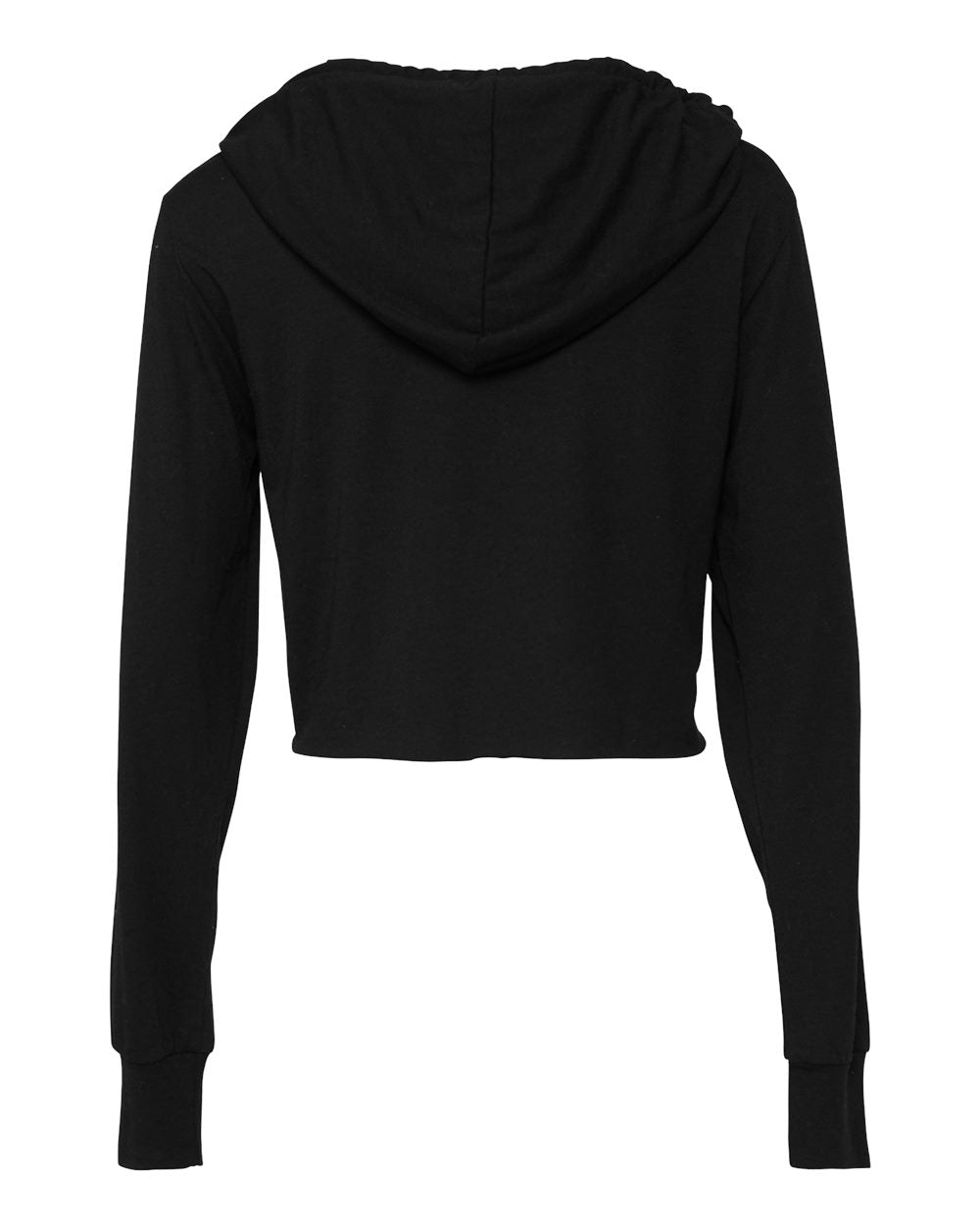 BELLA + CANVAS - Women’s Triblend Cropped Long Sleeve Hoodie - 8512