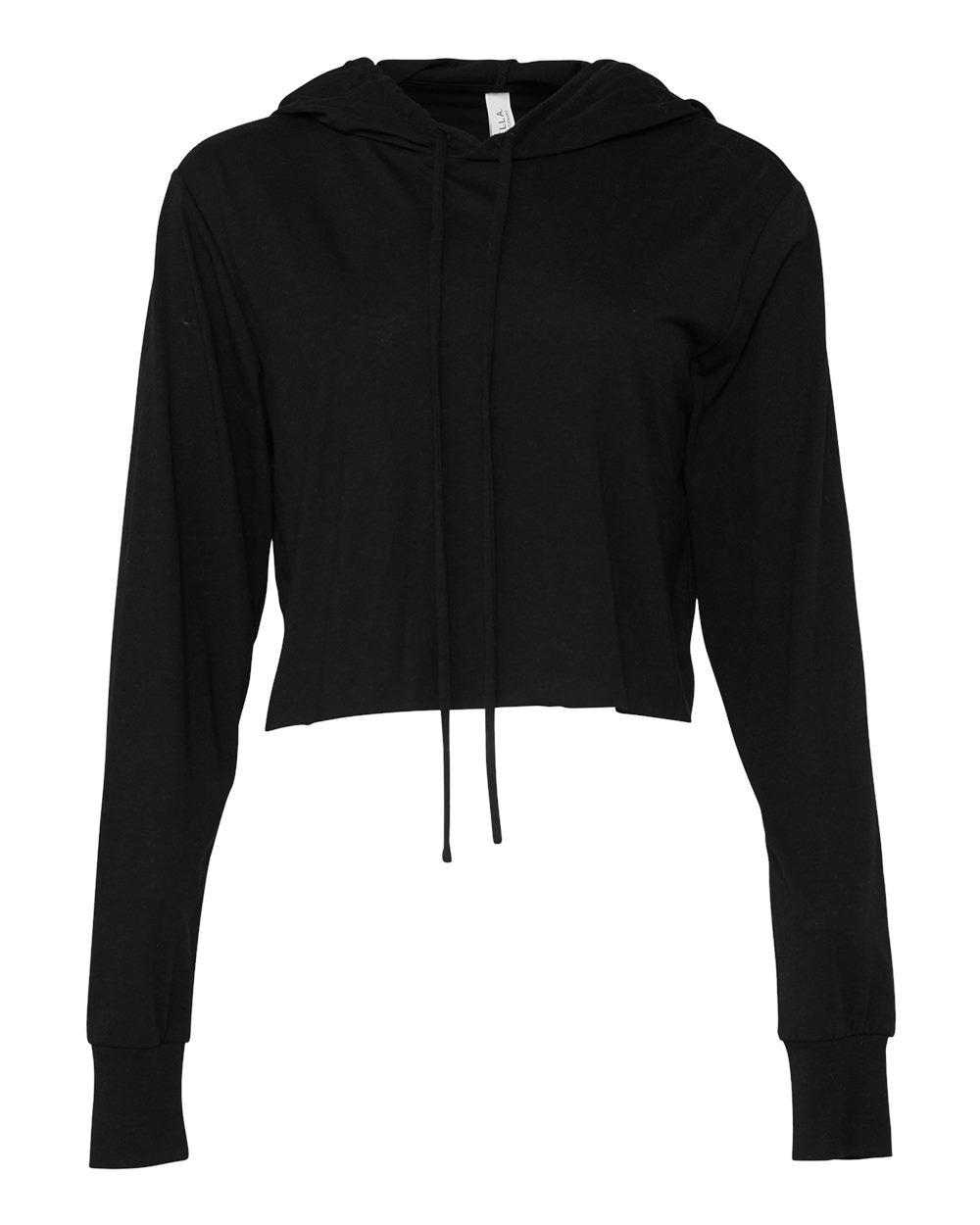 BELLA + CANVAS - Women’s Triblend Cropped Long Sleeve Hoodie - 8512