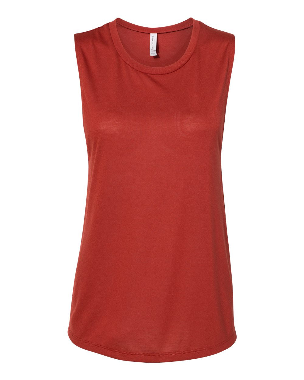 BELLA + CANVAS - Women's Flowy Scoop Muscle Tank - 8803