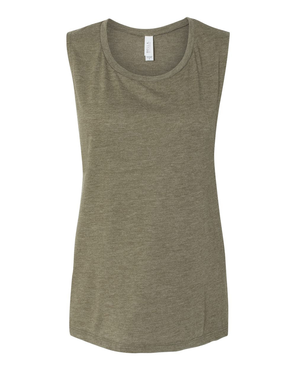 BELLA + CANVAS - Women's Flowy Scoop Muscle Tank - 8803