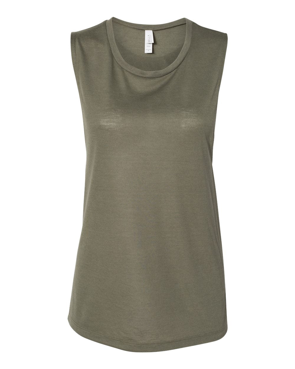 BELLA + CANVAS - Women's Flowy Scoop Muscle Tank - 8803