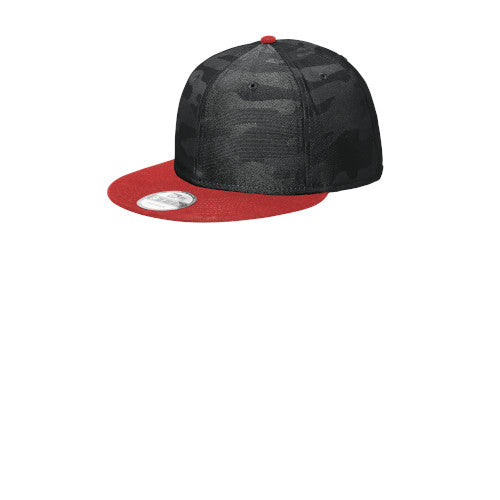 New Era® - Camo Flat Bill Snapback Cap - NE407