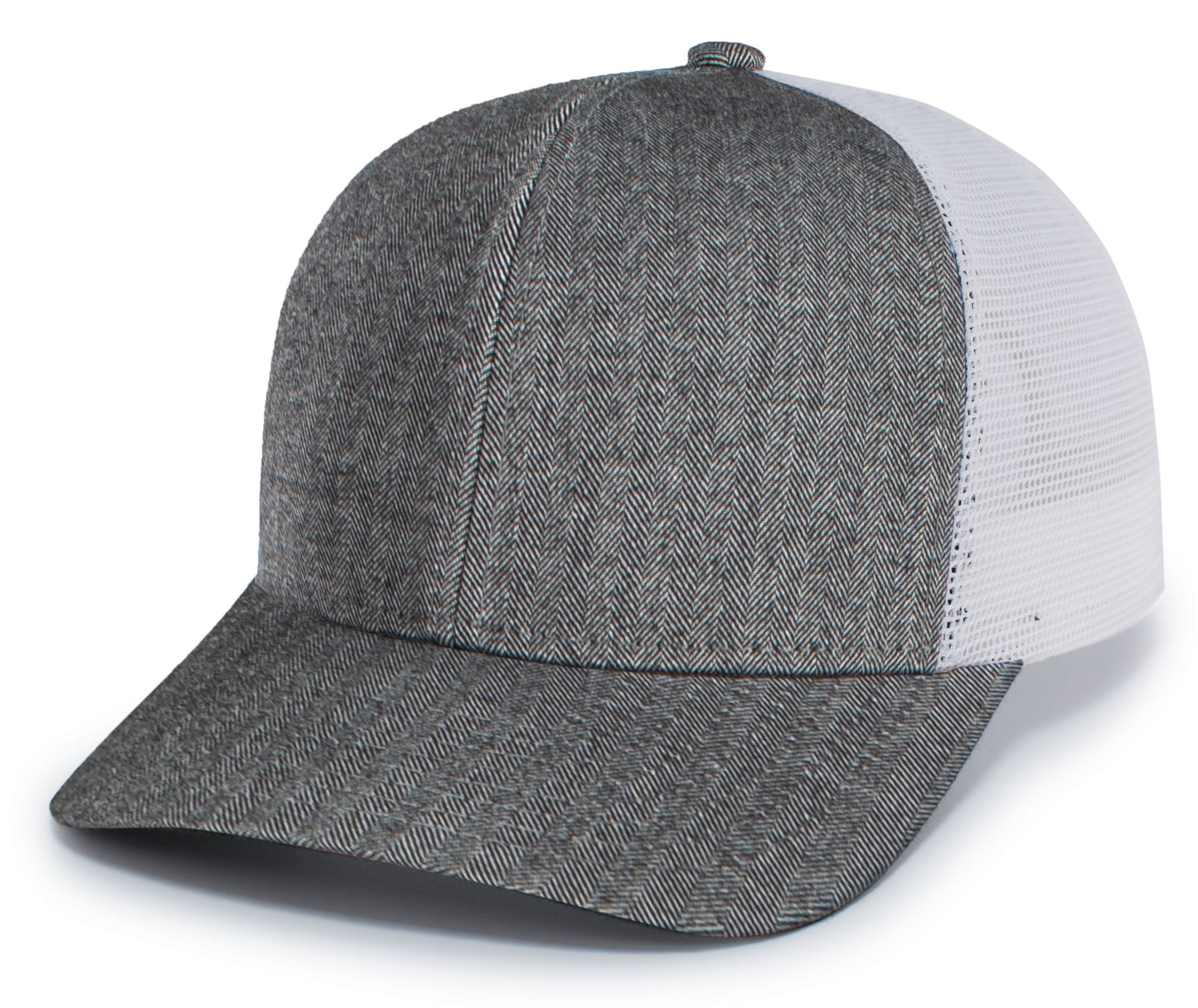 PACIFIC HEADWEAR - HERRINGBONE TRUCKER CAP